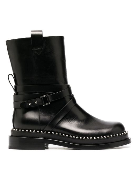 Ermanno Scervino studded leather ankle boots