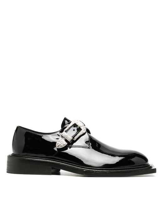 Martine Rose buckle detail loafers