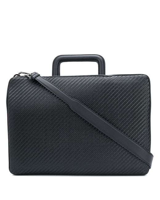 Ermenegildo Zegna woven briefcase