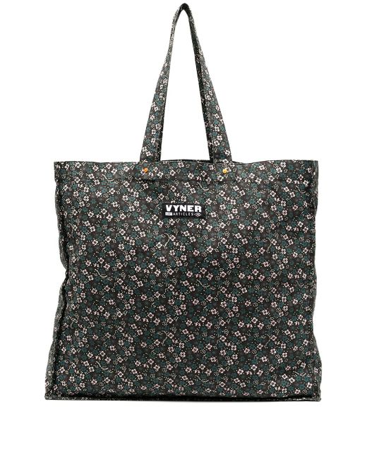 Vyner Articles all-over floral print tote bag
