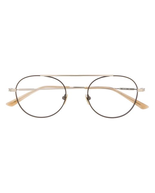 Calvin Klein aviator-frame glasses