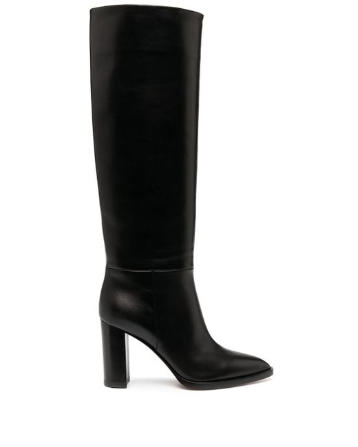 Gianvito Rossi Kerolyn pointed leather boots