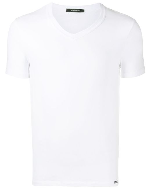 Tom Ford V-neck cotton T-shirt