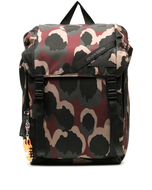 Golden Goose all-over patterned backpack
