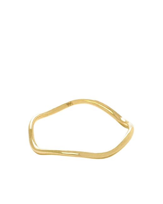 The Alkemistry 18kt yellow plain wave ring