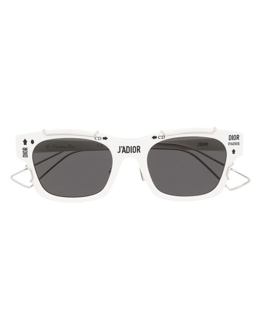 Dior tinted square sunglasses