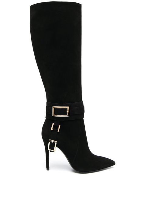 Maison Ernest buckled knee-high boots