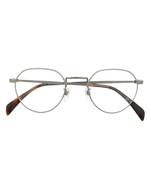 David Beckham Eyewear full-rim oval frame glasses