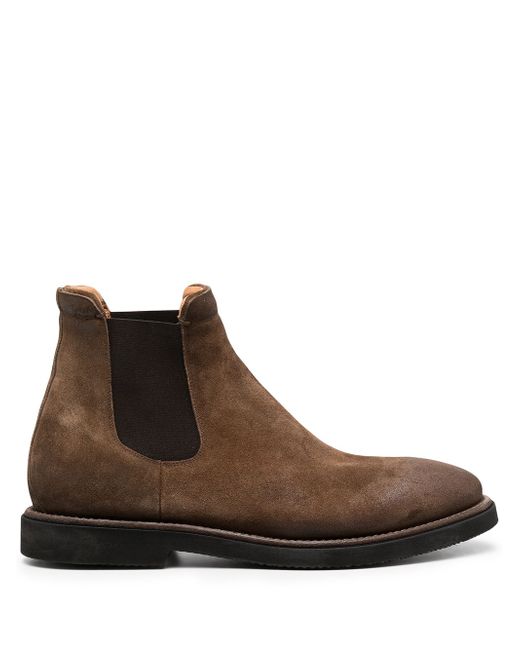 Silvano Sassetti suede ankle boots