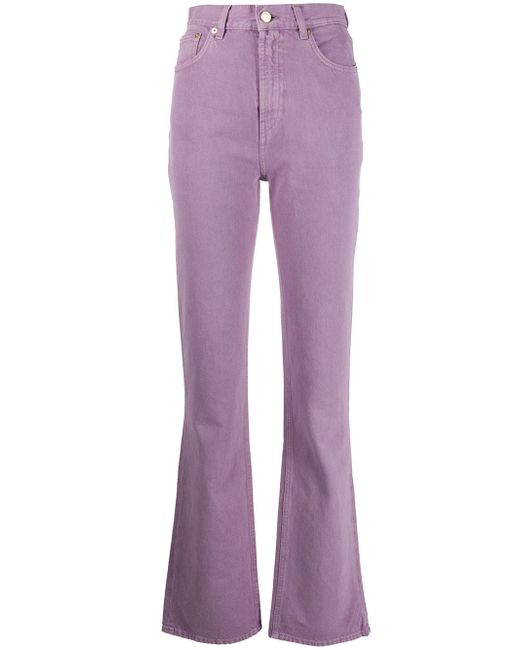 Jacquemus flared high-waisted jeans