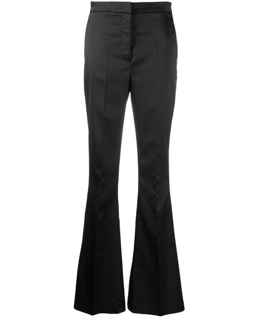 Manuel Ritz flared high-waisted trousers