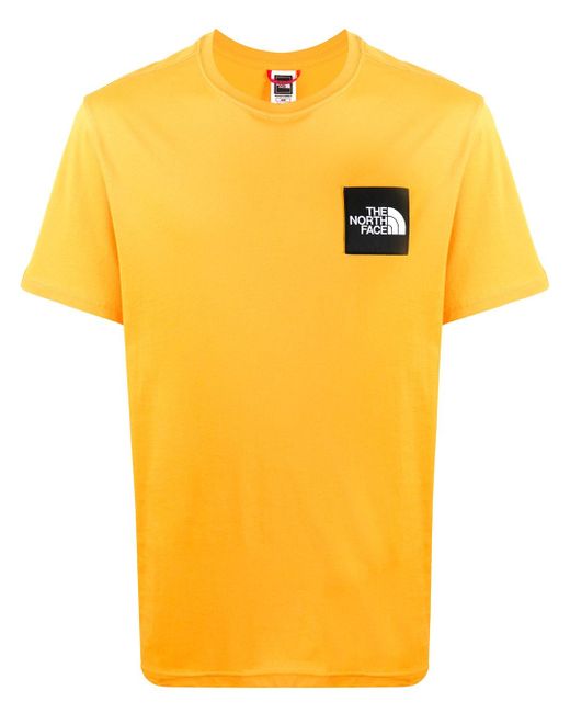 The North Face crew neck logo patch T-shirt