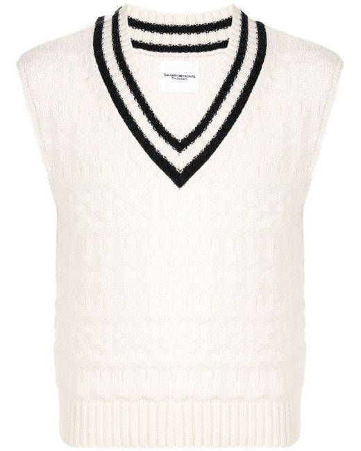 TAKAHIROMIYASHITA TheSoloist. sleeveless knit vest