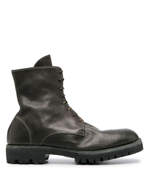 Guidi lace-up combat boots