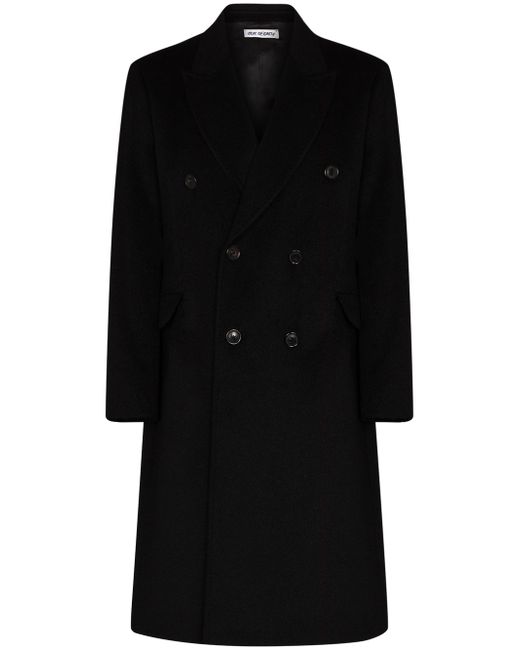 Our Legacy peak-lapel double-breasted coat