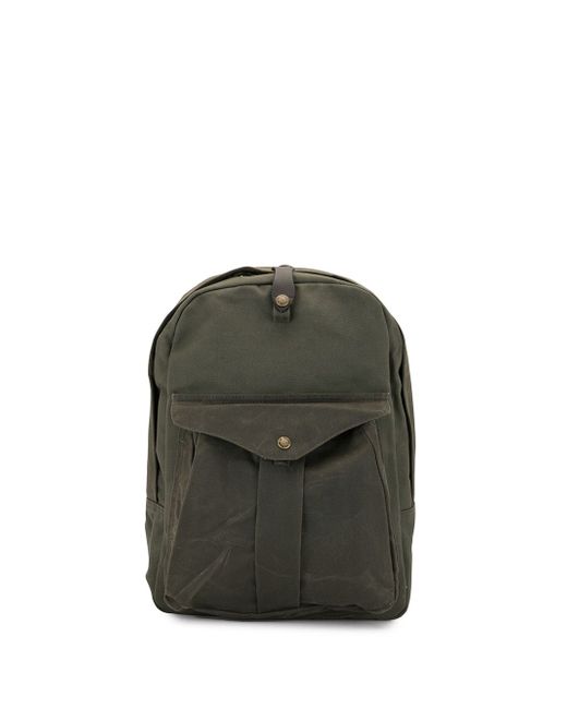 Filson distressed-effect backpack