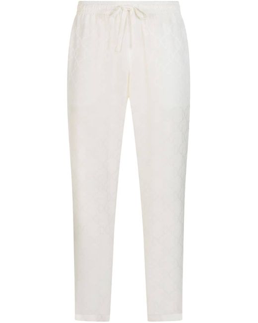 Dolce & Gabbana all-over logo print pyjama trousers