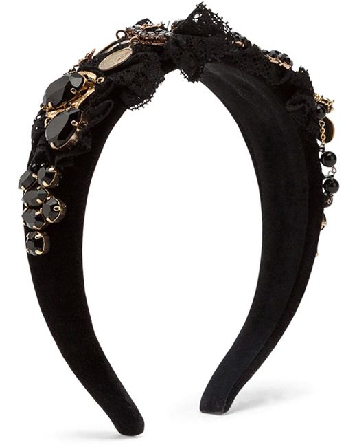 Dolce & Gabbana embellished headband