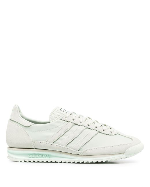 Adidas suede lace-up sneakers