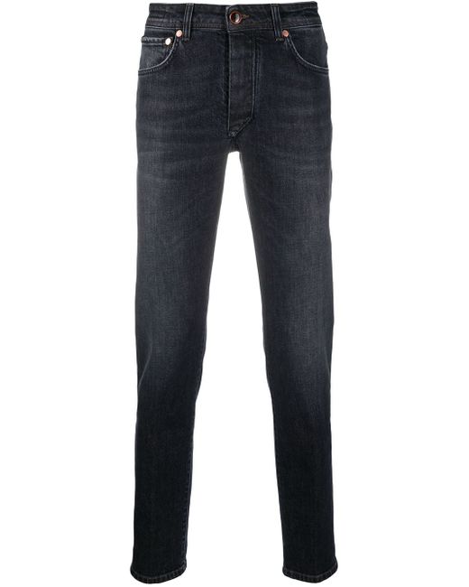 Barba five-pocket slim fit jeans