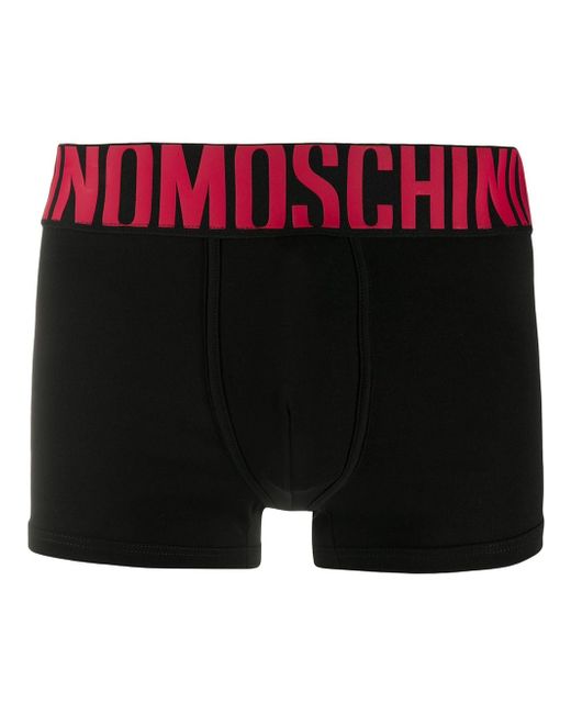 Moschino logo waistband boxers