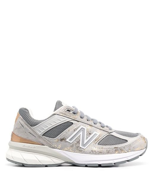 New Balance 990 suede low-top sneakers