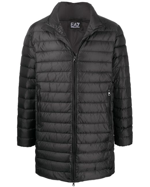 Ea7 quilted puffer coat