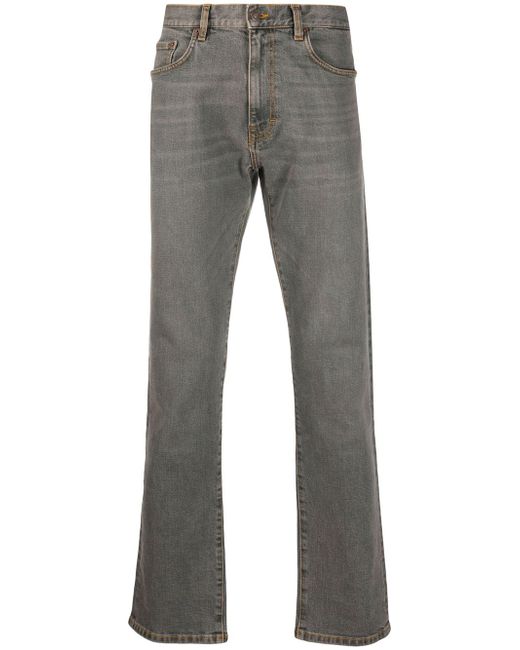 Jeanerica mid-rise straight-leg jeans