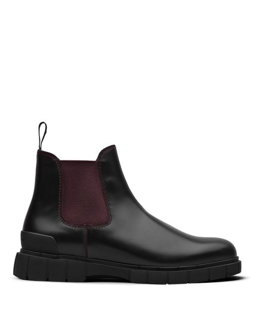 Carshoe two-tone leather ankle boots