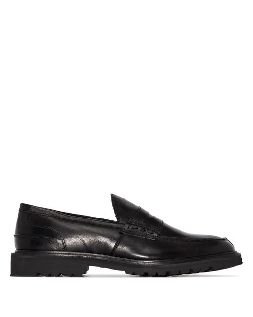 Tricker'S slip-on leather loafers