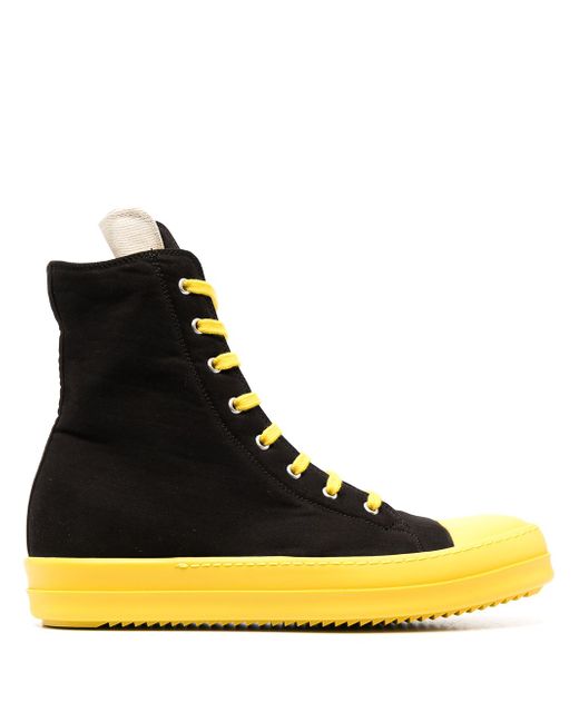 Rick Owens DRKSHDW lace-up high-top sneakers
