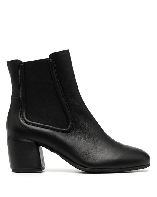 Del Carlo Fox leather ankle boots