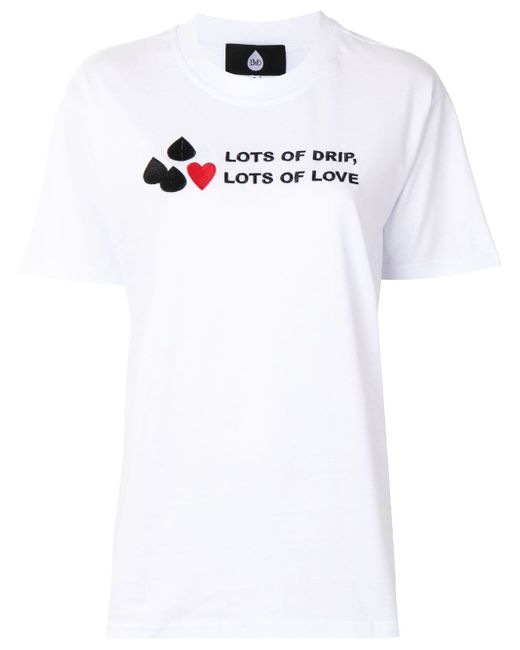 Natasha Zinko slogan-print short-sleeve T-shirt