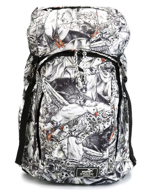 Puma animal print backpack