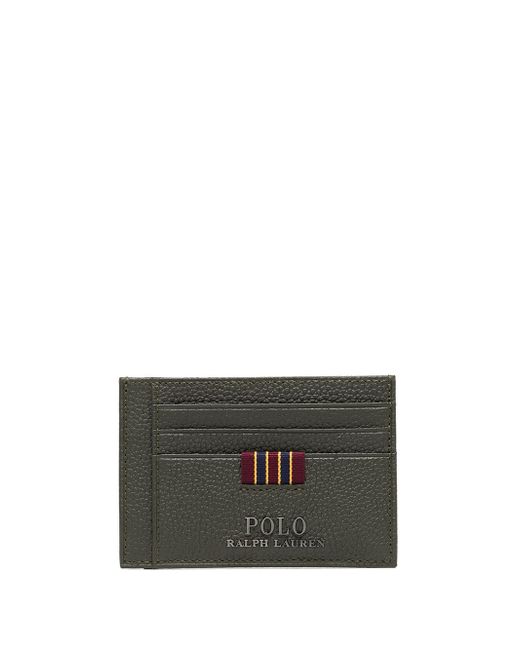 Polo Ralph Lauren leather money clip cardholder