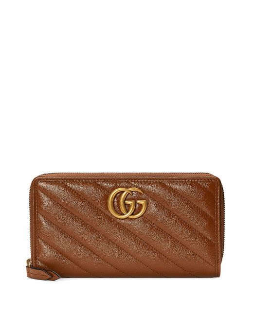 Gucci GG Marmont zip around wallet