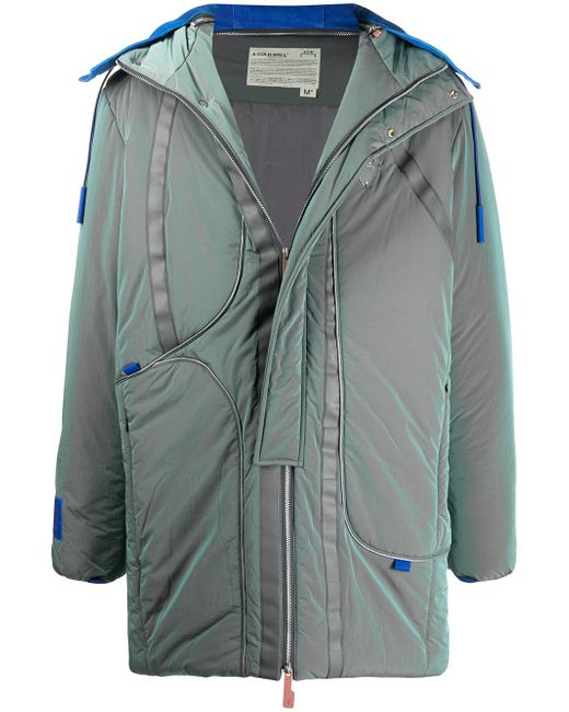 A-Cold-Wall iridescent padded coat