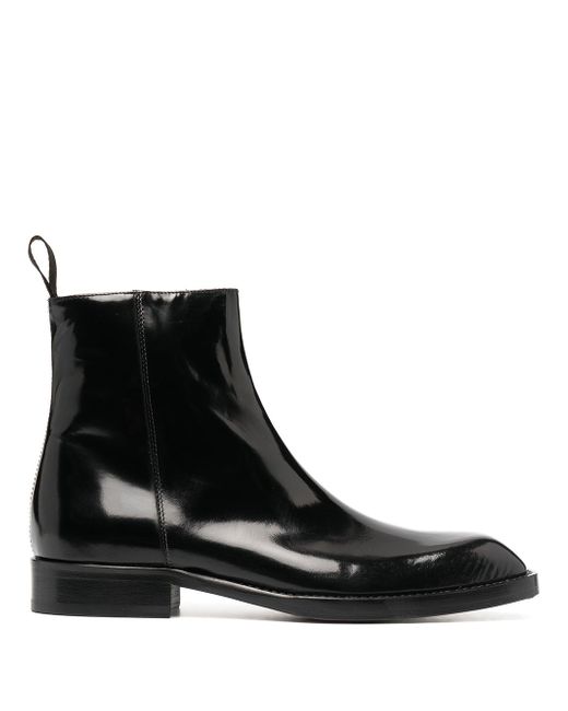 Paul Smith patent ankle boots
