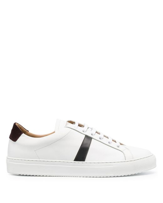 Low Brand contrasting band low-top sneakers