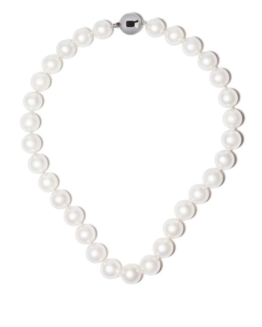 Yoko London 18kt white gold Classic South sea pearl necklace