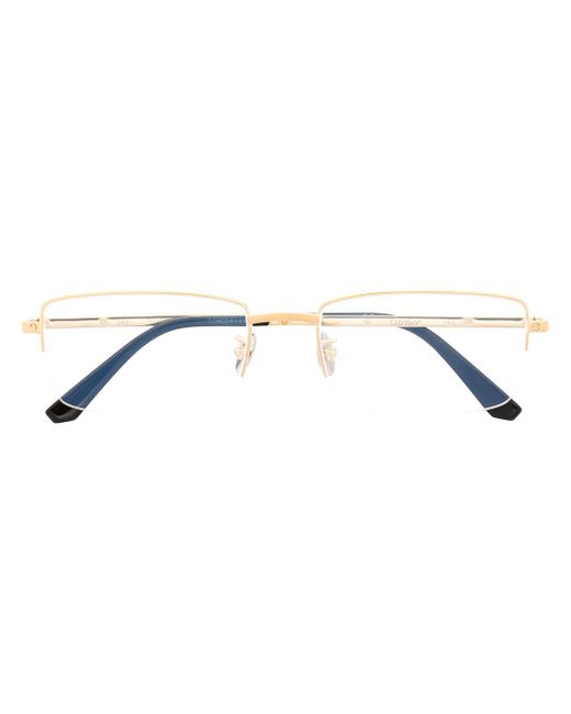 Cartier rectangular-frame glasses