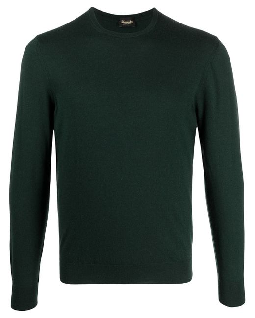 Drumohr fine-knit long-sleeve jumper
