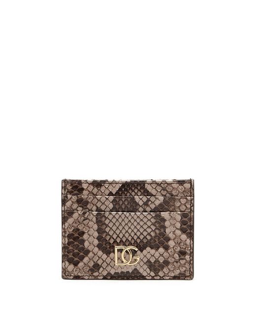 Dolce & Gabbana snake DG cardholder