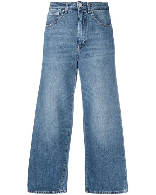 Totême cropped wide-leg jeans