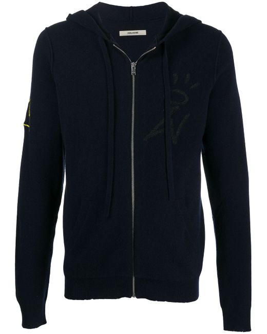 Zadig & Voltaire Jormi zip-up hoodie