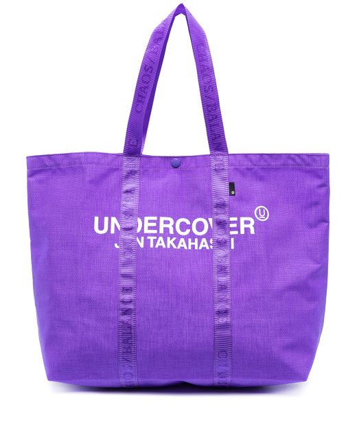 Undercover logo-print tote bag