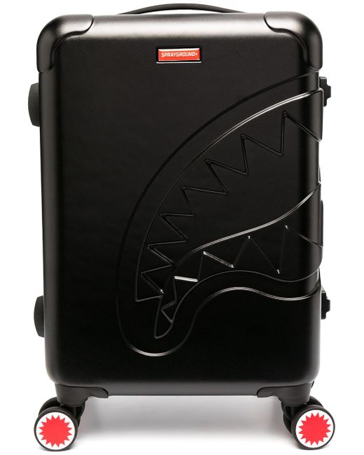 Sprayground embossed carry-on suitcase
