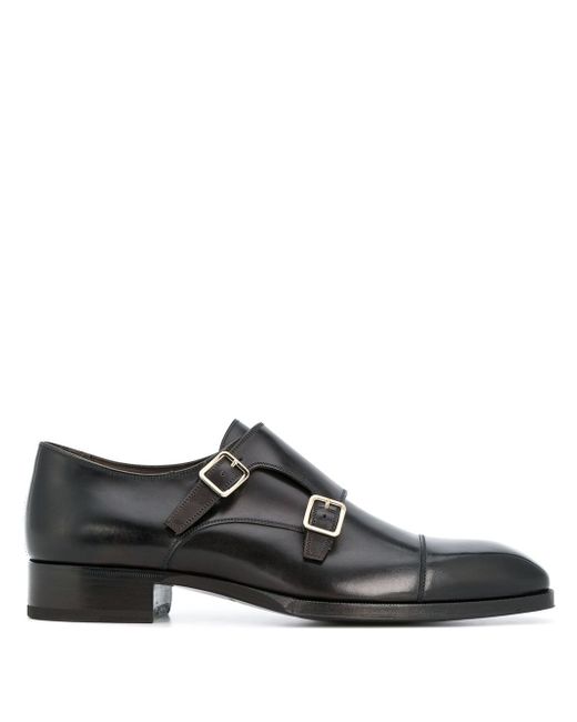 Tom Ford double strap monk shoes
