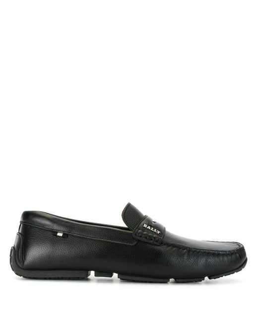 Bally slip on loafers