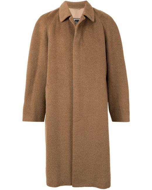 Christian Dior buttoned knee-length coat